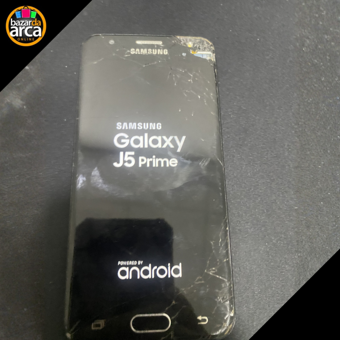 Samsung Galaxy J5 Prime - tela quebrada - funcionando perfeitamente