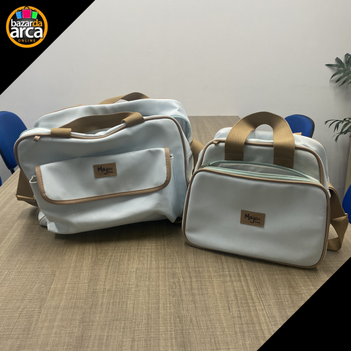 Kit Mochila e Mala Maternidade Majou