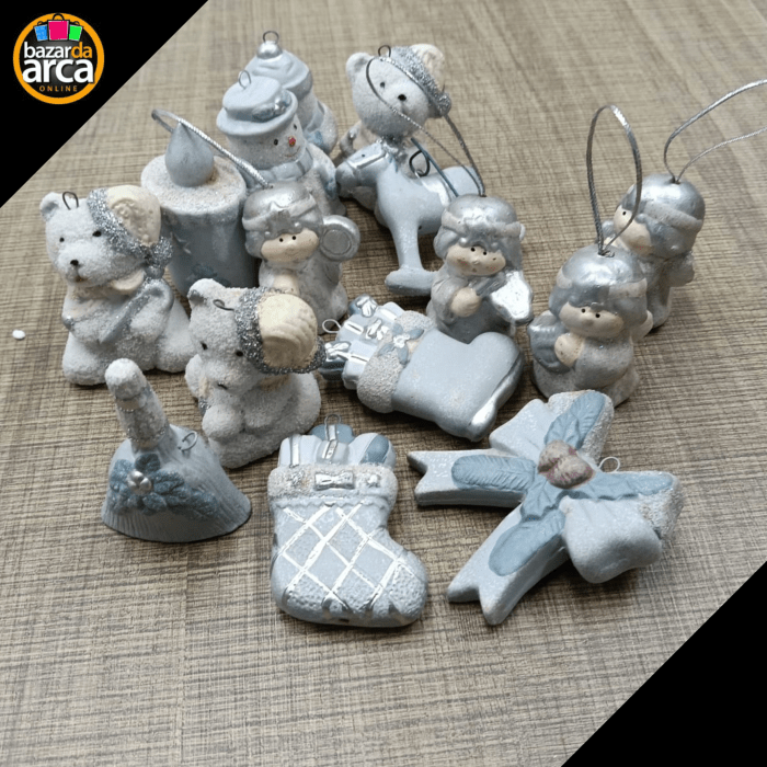Enfeites Natalinos Gesso