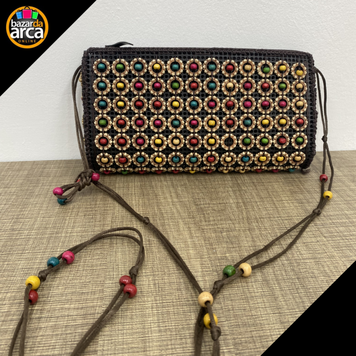 Bolsa Pedrinhos Coloridas