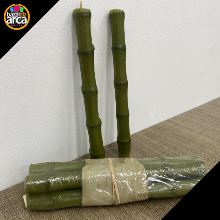 Velas Decorativas Verde (kit com várias)