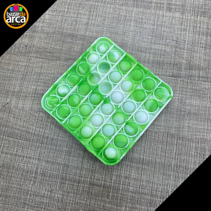 Pop-it Quadrado Verde