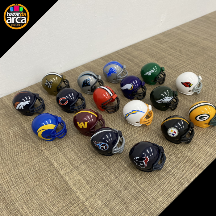 Mini Capacetes Futebol Americano