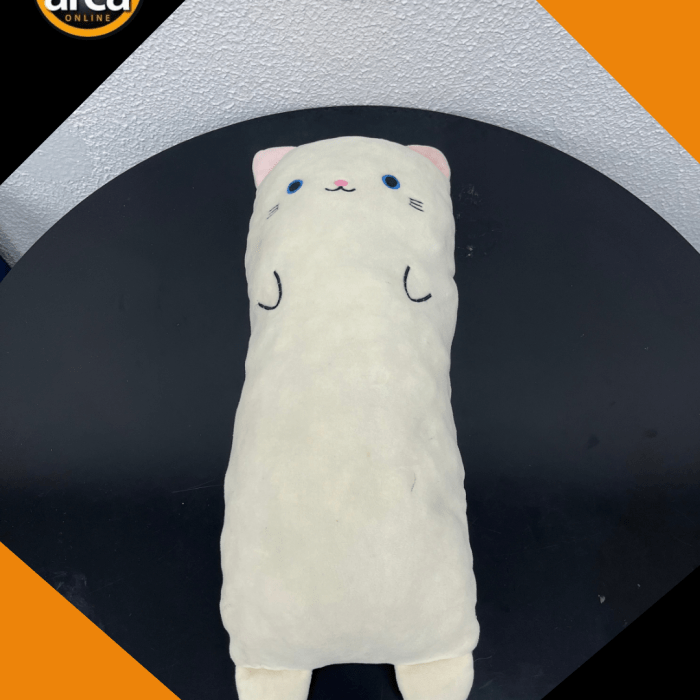 Gatinho Nuvem: Almofada de Pelúcia Longa e Ultra Macia