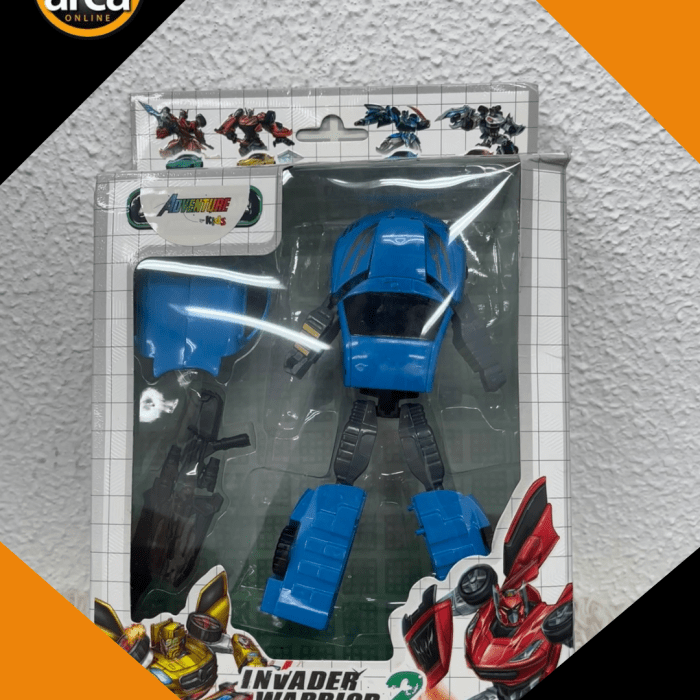 Robô Transformável Invader Warrior 2