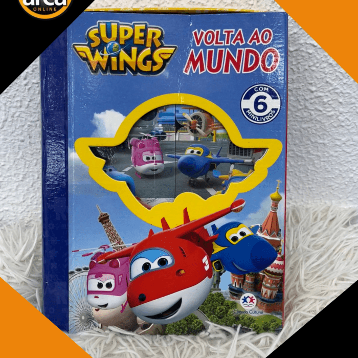 Livro Infantil Interativo Super Wings