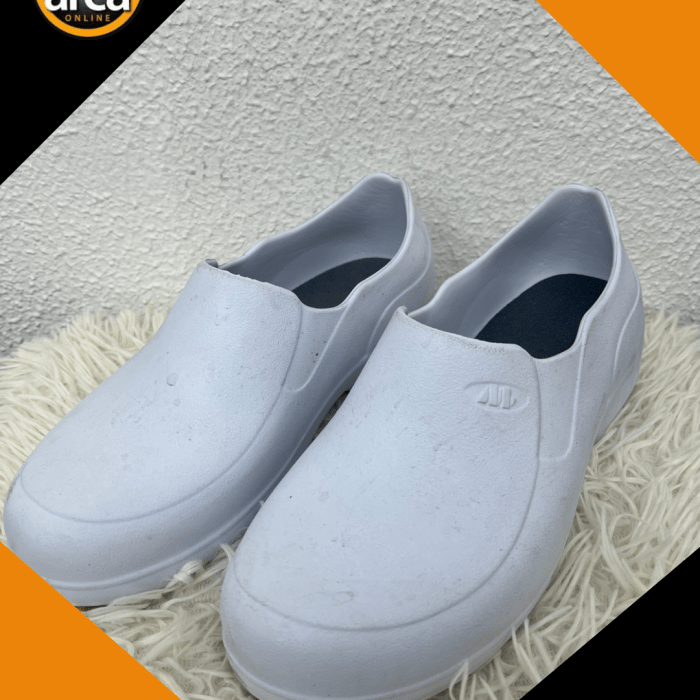 Sapato ocupacional tipo tamanco -  Marluvas Clean Pro Branco